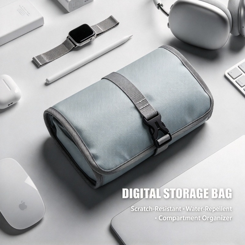 Büyük Kapasiteli Kablo Düzenle - Tech Accessories Travel Organizer Pouch incelemesi ve fiyatı