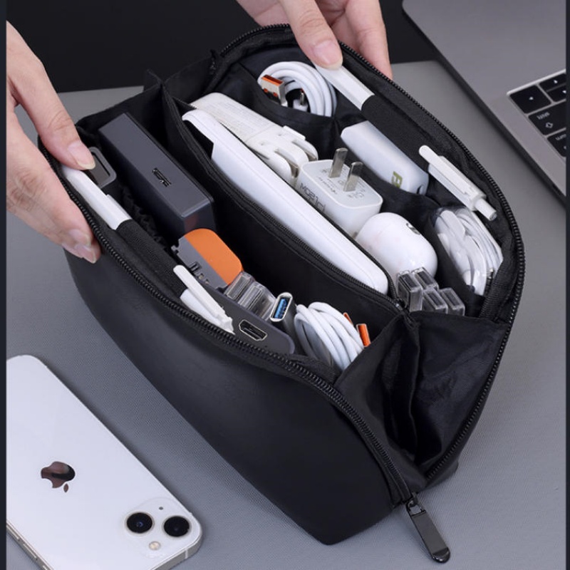 PU Tech Organizer Çantası Seya - Tech Accessories Travel Organizer Pouch incelemesi ve fiyatı