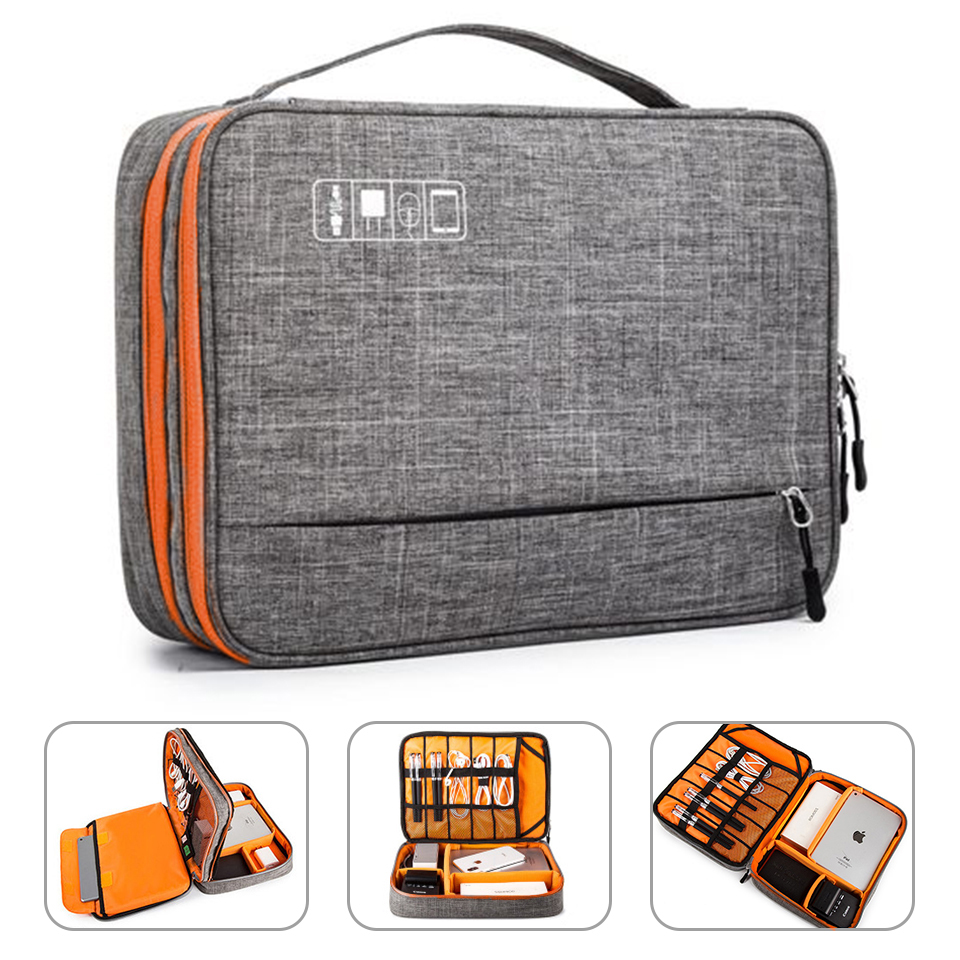 Çift katmanlı elektronik akses - Tech Accessories Case incelemesi ve fiyatı
