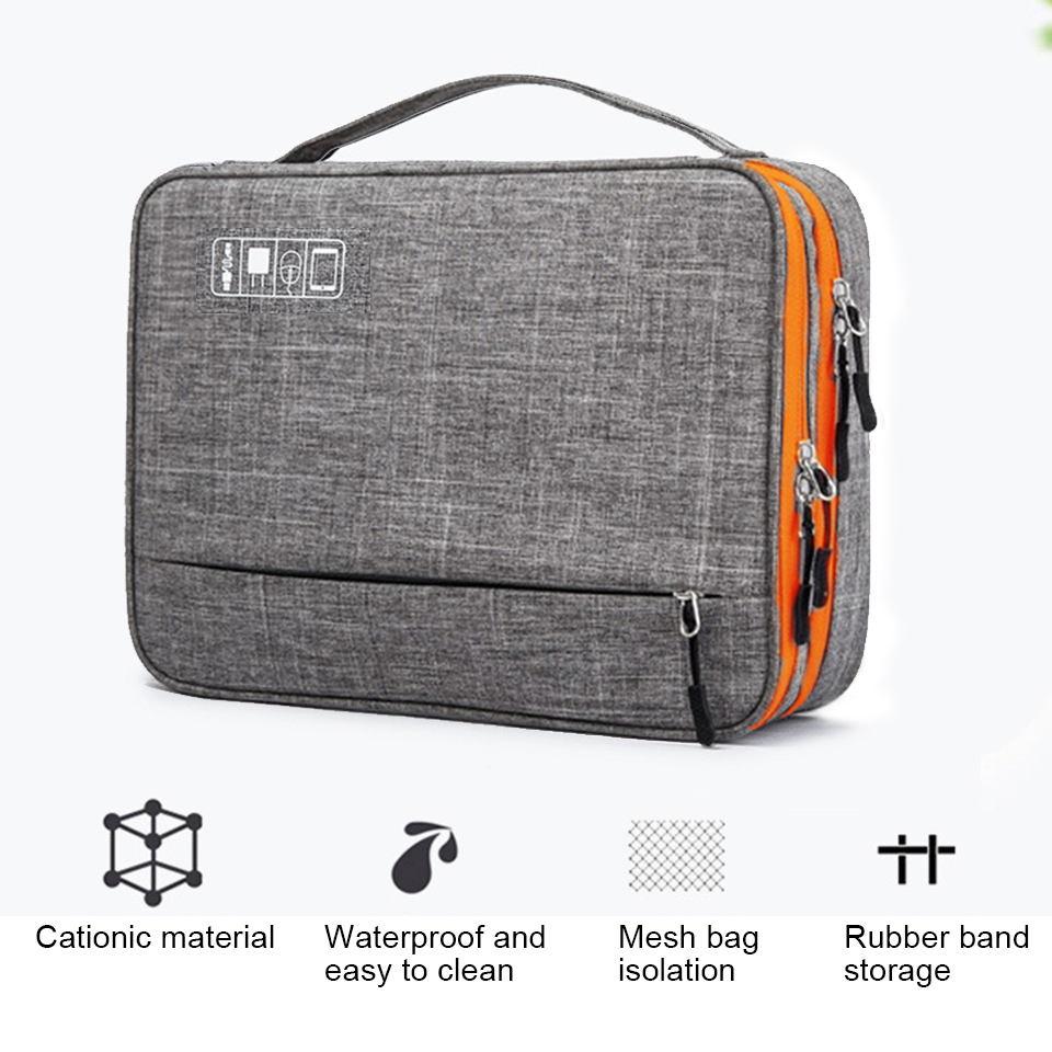 Çift katmanlı elektronik akses - Tech Accessories Case incelemesi ve fiyatı