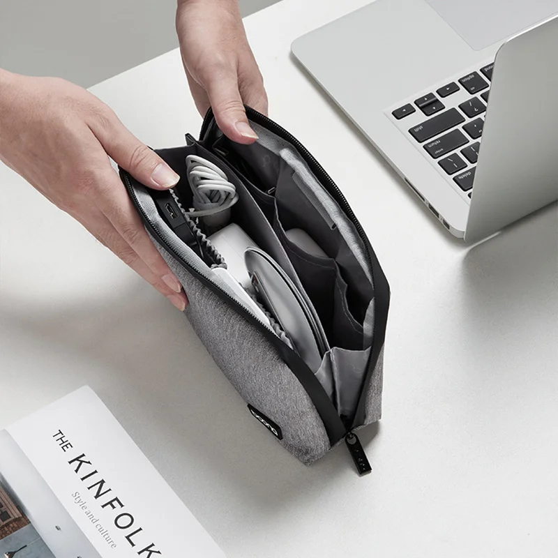 Kabuk Şeklinde Kablo Düzenleyi - Tech Accessories Travel Organizer Pouch incelemesi ve fiyatı